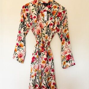 J. Crew Floral Print Robe. XXS/XS